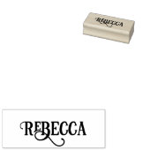 Aangepaste  retro klassieke handtekeningnaam 	rubberstempel (Gestempeld)