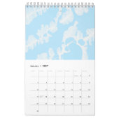 Aangepaste Retro Marmer Kunst  Kalender (Jan 2027)