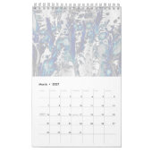 Aangepaste Retro Marmer Kunst  Kalender (Mar 2027)
