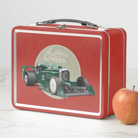 Aangepaste retro race auto concept (In situ)