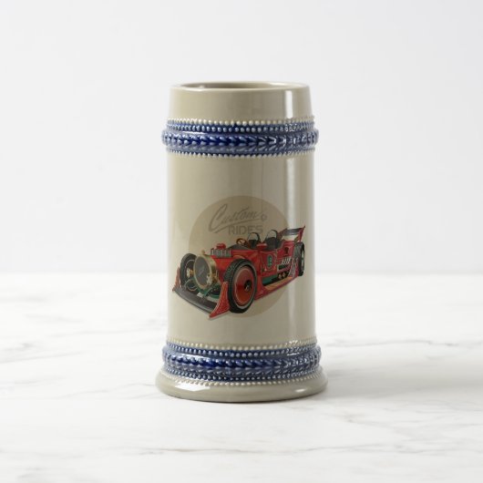 Aangepaste retro race auto concept bierpul (Center)
