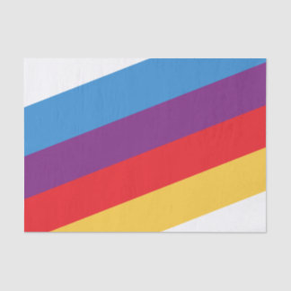 Aangepaste Retro Streep Moderne Minimalistische Kl Tissuepapier