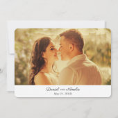 Aangepaste Riyad Saoedi-Arabië Bestemming Save The Date (Achterkant)