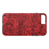 Aangepaste rode rijen aanpassen Case-Mate iPhone case (Achterkant (Horizontaal))