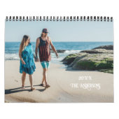 Aangepaste Romantische Liefde Gezegden Koppels Fot Kalender (Hoes)