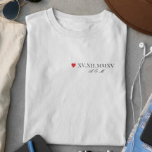 Aangepaste Romeinse nummerdatum Jubileum