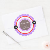 Aangepaste Ronde Dank u Stickers Gift Labels (Envelop)