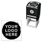 Aangepaste ronde Logo of Afbeelding rubberen stemp Zelfinktende Stempel (In situ)