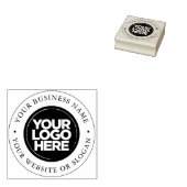 Aangepaste ronde Logo Rubberstempel (Gestempeld)