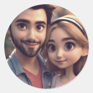 Aangepaste ronde Stickers - Personaliseer uw st