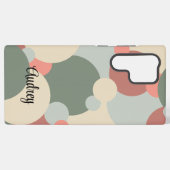 Aangepaste rood-groene molecule Samsung Phone Case Samsung Galaxy Hoesje (Achterkant horizontaal)