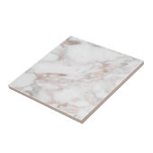 Aangepaste Roos Gold Marble Sjabloon Professional Tegeltje (Zijkant)