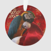 Aangepaste rotfoto's voor- en achterzijde ornament (voorkant)