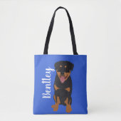 Aangepaste rottweiler draagtas (Voorkant)