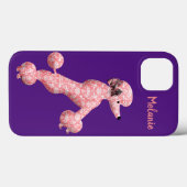 Aangepaste roze dansende portiel Case-Mate iPhone case (Achterkant (horizontaal))