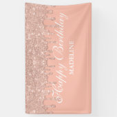 Aangepaste roze driftobanner spandoek (Verticaal)