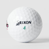 Aangepaste Roze Golfkar Golfballen (Logo)
