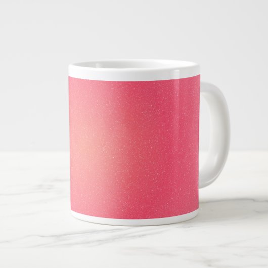 Aangepaste Roze Gradient Mok - Elegant & Modern (Voorkant rechts)