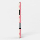 Aangepaste roze iPhone draagtas voor alle modellen Case-Mate iPhone Case (Achterkant/rechts)