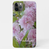 Aangepaste roze lenteskers bloesem foto Case-Mate iPhone case (Achterkant)