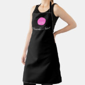 Aangepaste roze Logo moderne restaurantbakkerij Schort (Insitu)