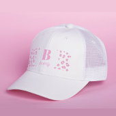 Aangepaste Roze Meisje Trucker Hoed Trucker Pet