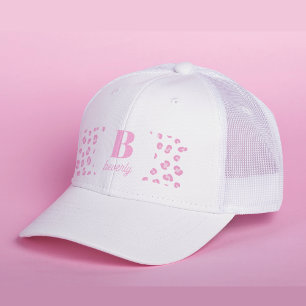 Aangepaste Roze Meisje Trucker Hoed Trucker Pet