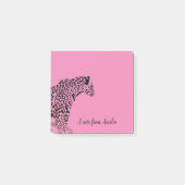 Aangepaste roze notities post-it® notes (Voorkant)