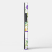 Aangepaste roze Paarse Floral Case-Mate iPhone Case (Achterkant / Rechts)