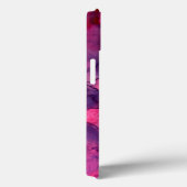 Aangepaste roze Paarse Waterverf Case-Mate iPhone Case (Achterkant / Rechts)