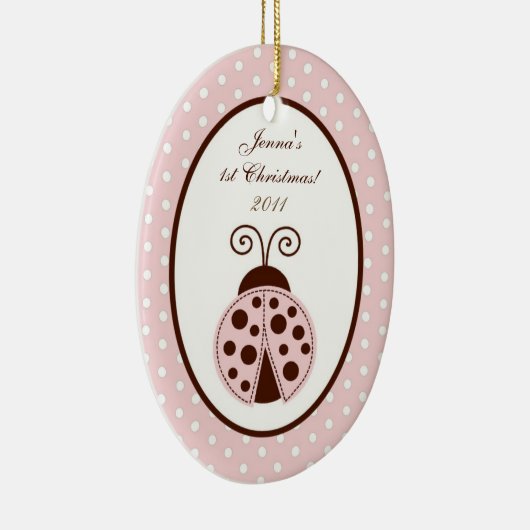 Aangepaste roze versiebug voor aangepaste sierdoel keramisch ornament (Rechts)