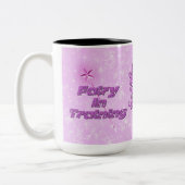 Aangepaste roze vlecht in de Mok van de opleiding (Links)