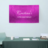 Aangepaste roze zolderdag banner (Beurs)