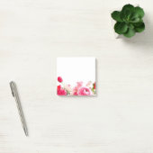 Aangepaste Rozen bloemen Waterverf leeg Post-it® Notes (Kantoor)