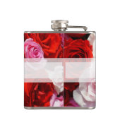 Aangepaste Rozen Heupfles (Achterkant)