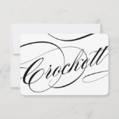 Aangepaste RSVP-kaarten RSVP Kaartje (Achterkant)