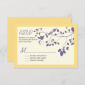 Aangepaste RSVP voor Tortelduifjes Weddenschap (Voorkant / Achterkant)