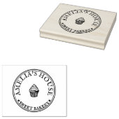 Aangepaste Rubber Stempel, Gepersonaliseerde Houte Rubberstempel (Gestempeld)