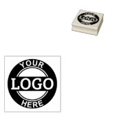 Aangepaste rubberstempel van uw bedrijf Logo Rubberstempel (Gestempeld)