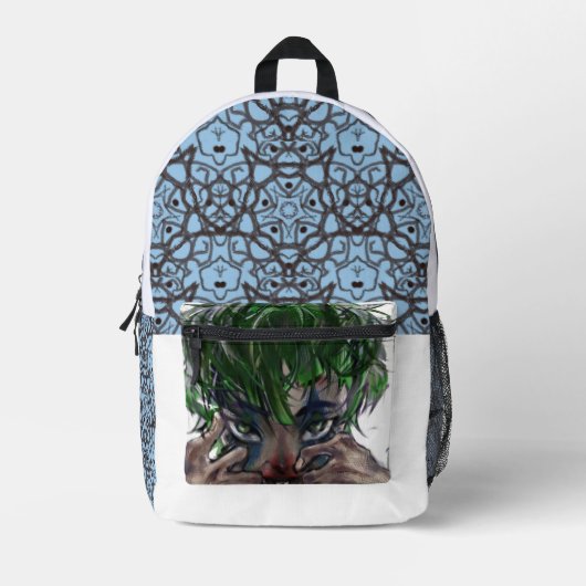 · Aangepaste rugzak voor afdrukken | Gepersonalise (Voorkant)