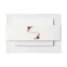 Aangepaste rustieke herfst bruiloft uitnodiging bu uitnodigingen wikkel