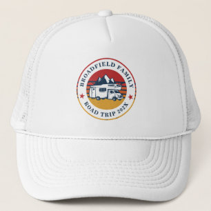 Aangepaste RV Road Trip Reünie bijpassende neven e Trucker Pet
