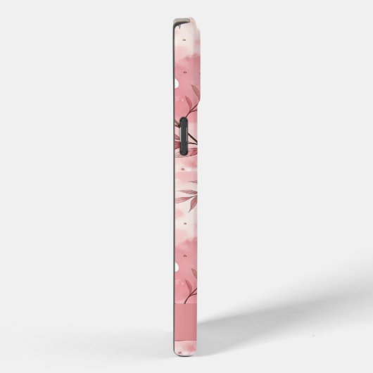 Aangepaste Sakura bloem patroon roze Case-Mate iPhone Case (Achterkant / Rechts)