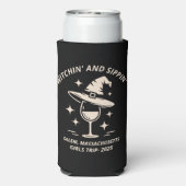 Aangepaste Salem Halloween Festival Shirt 2025 (Seltzer Achterkant)