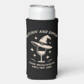 Aangepaste Salem Halloween Festival Shirt 2025 (Seltzer Voorkant)