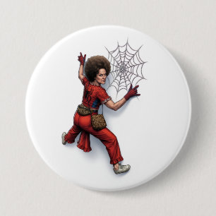 Aangepaste Sally O'Malley Spider-Man Superheld Fan Ronde Button 7,6 Cm