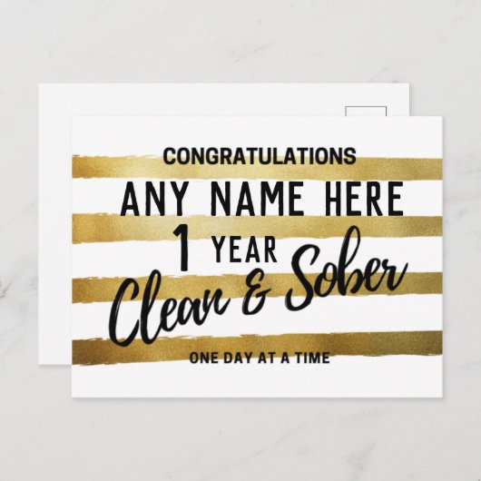 aangepaste samenleving - herstelmijlpaal in twaalf briefkaart (Voorkant / Achterkant)