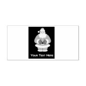 Aangepaste Santa Afbeelding tekst Zelfinking Rubbe Zelfinktende Stempel (Design)