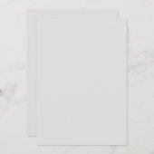 Aangepaste Save the Date – Platinum Wit (Voorkant / Achterkant)