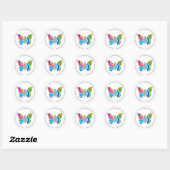 Aangepaste SBTF-Sticker Ronde Sticker (Vel)